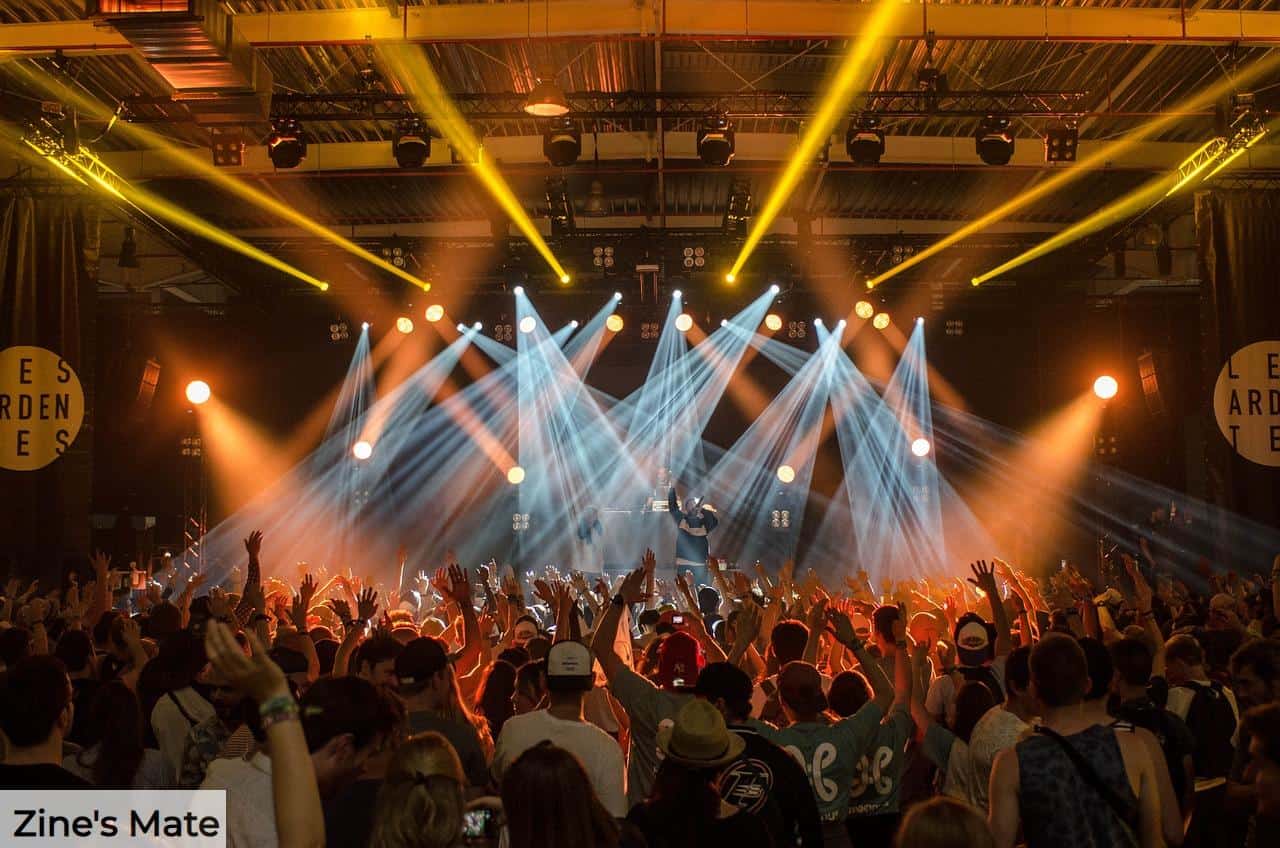 audience, band, concert