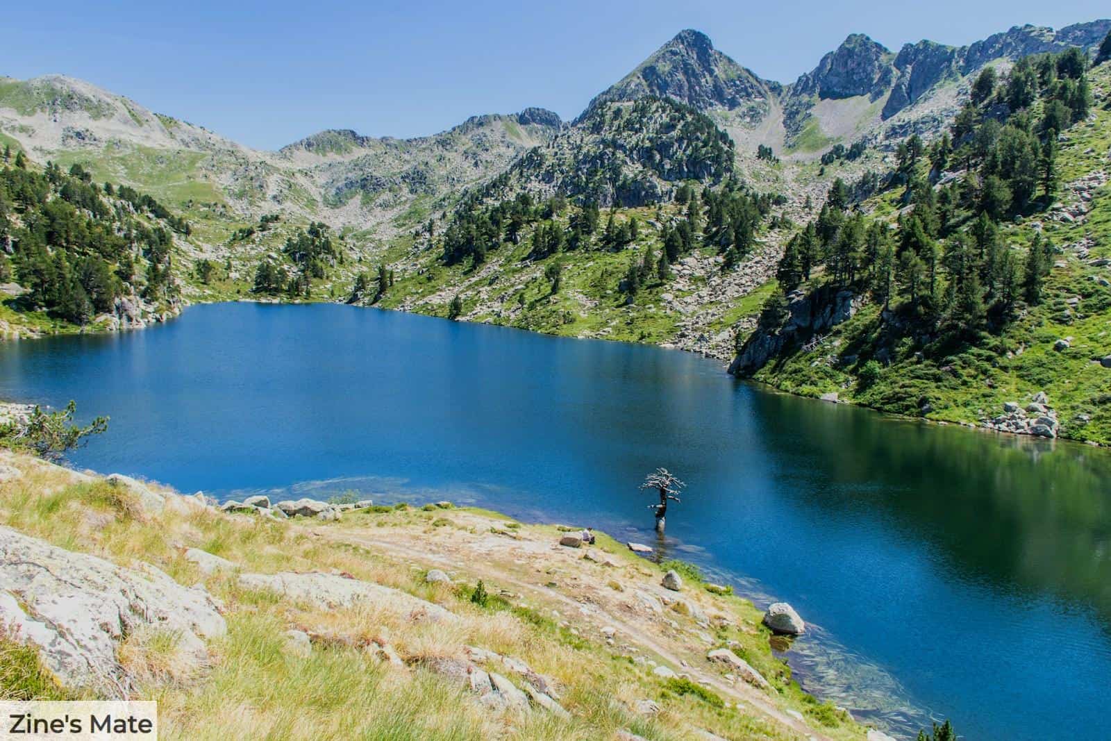 calm water